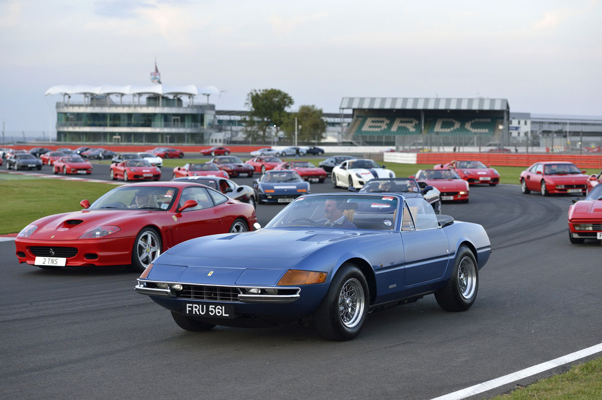 Largest parade of Ferraris ever
