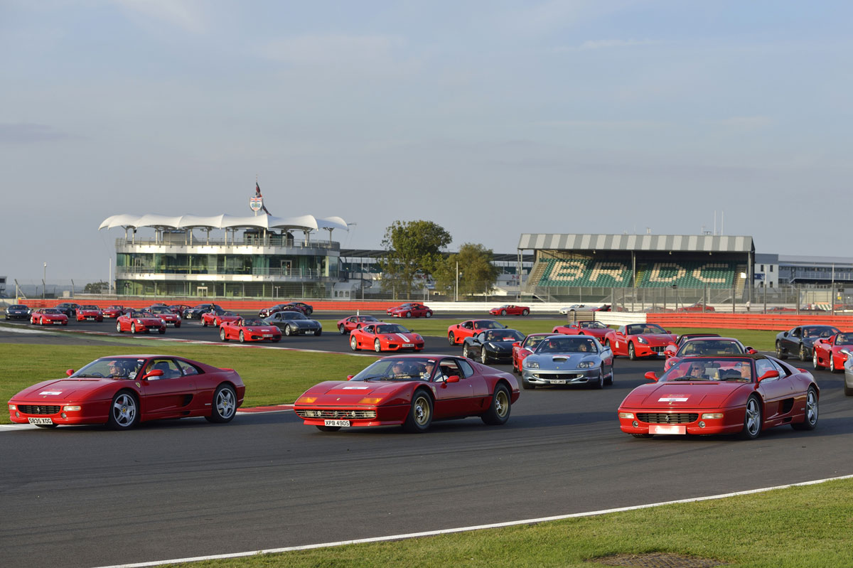 Largest parade of Ferraris ever