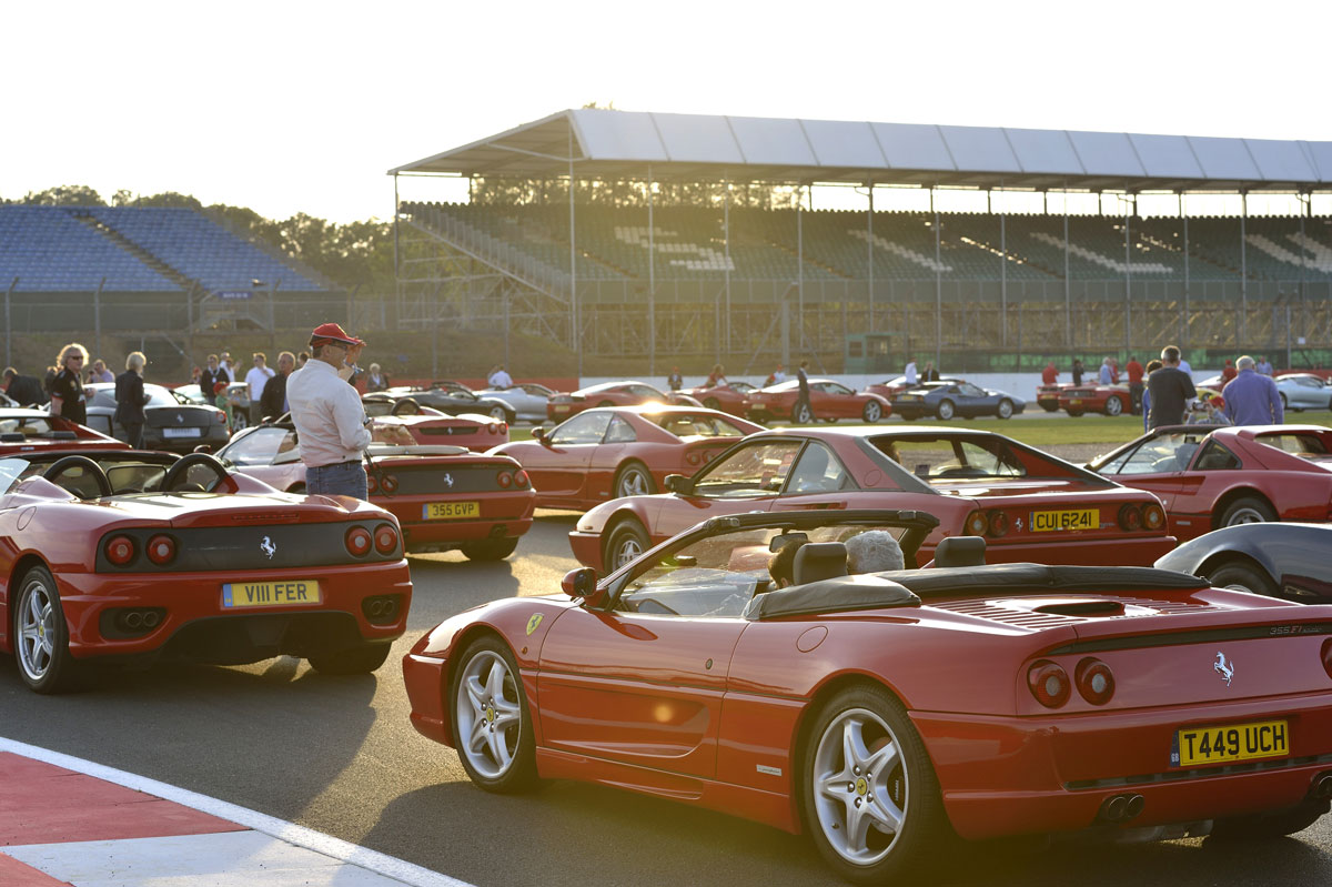 Largest parade of Ferraris ever