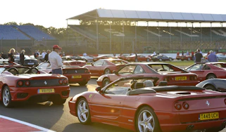 Largest parade of Ferraris ever