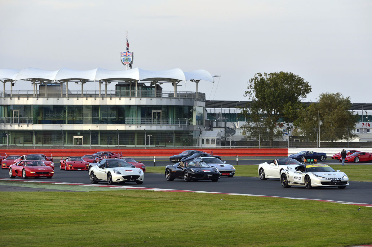 Largest parade of Ferraris ever