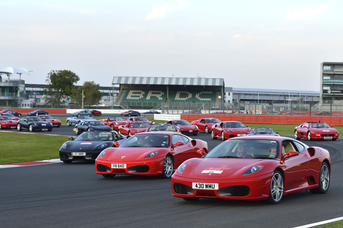 Largest parade of Ferraris ever