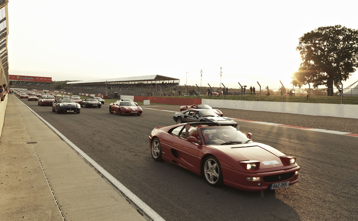 Largest parade of Ferraris ever