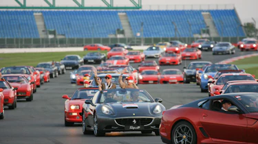 Largest parade of Ferraris ever