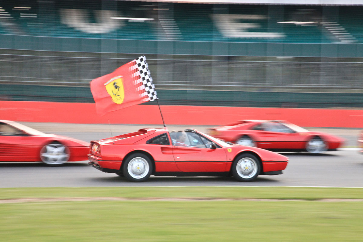 Largest parade of Ferraris ever