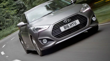 2012 Hyundai Veloster Turbo front view