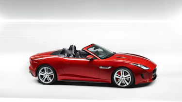 Jaguar F-type at the Paris show