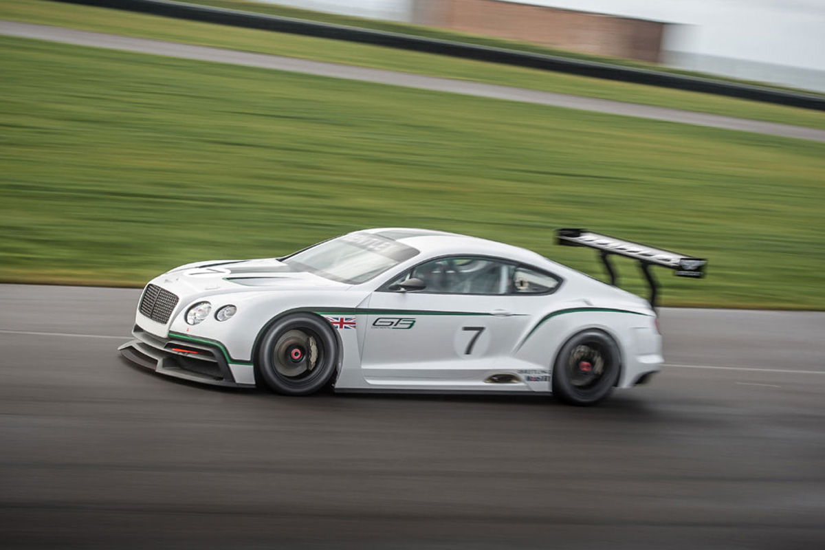 Bentley Continental GT3 concept at the Paris show