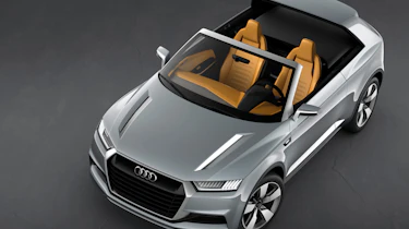 Audi Crossline Coupe concept at the Paris motor show