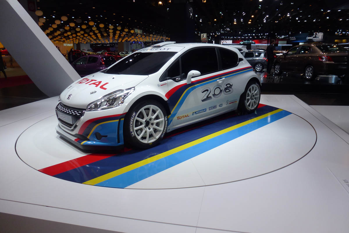 Peugeot 208 R5 Paris motor show