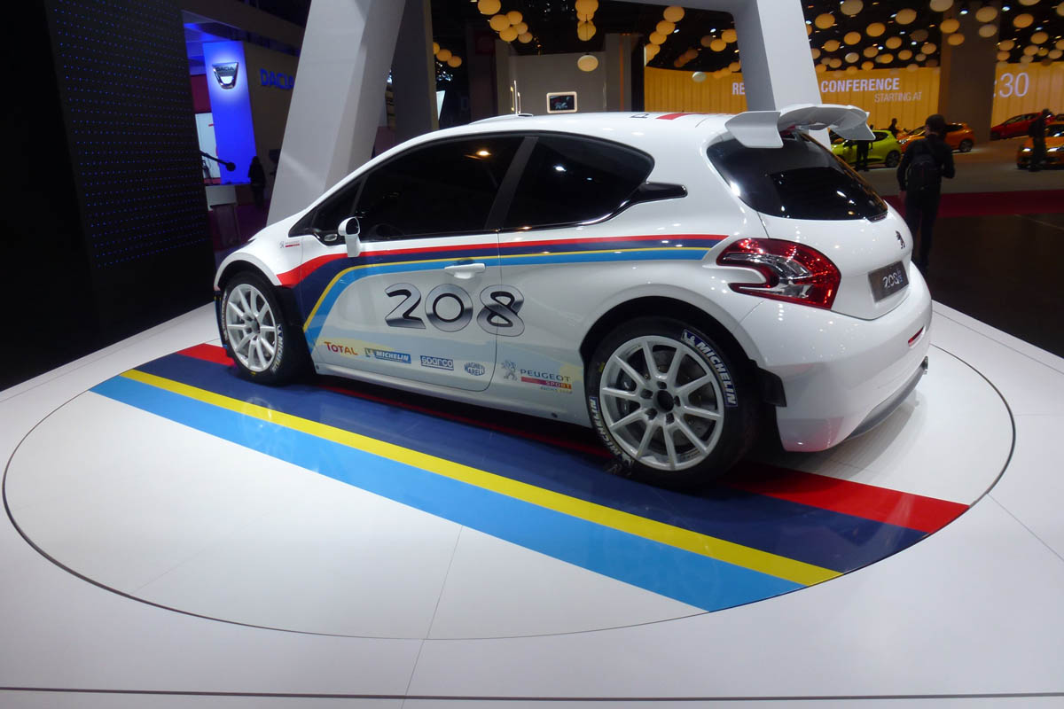 Peugeot 208 R5 Paris motor show