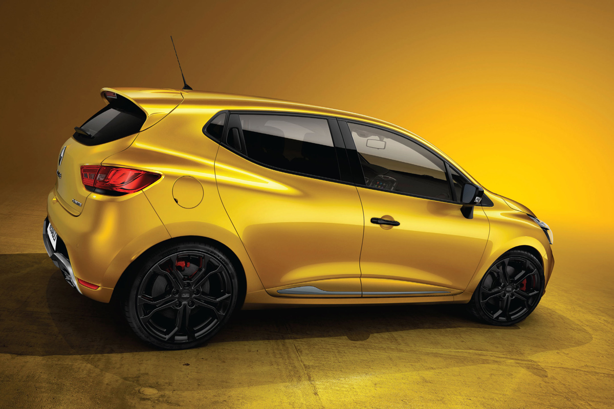 RenaultSport Clio 200 Turbo at the Paris motor show
