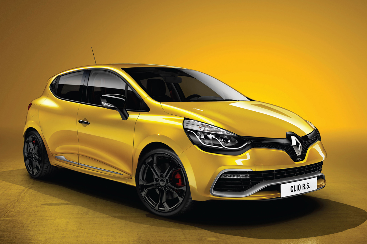 RenaultSport Clio 200 Turbo at the Paris motor show