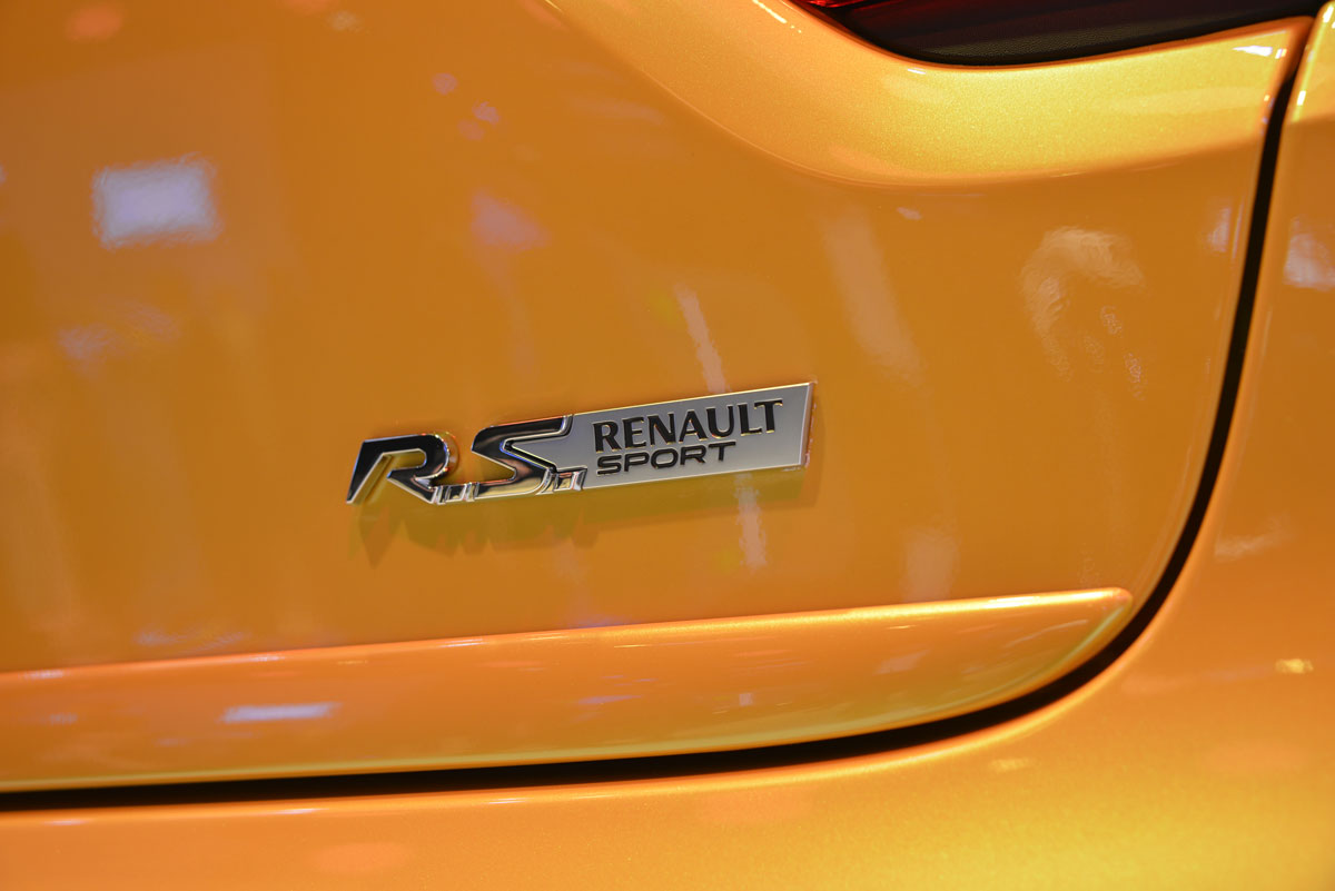RenaultSport Clio 200 Turbo at the Paris motor show