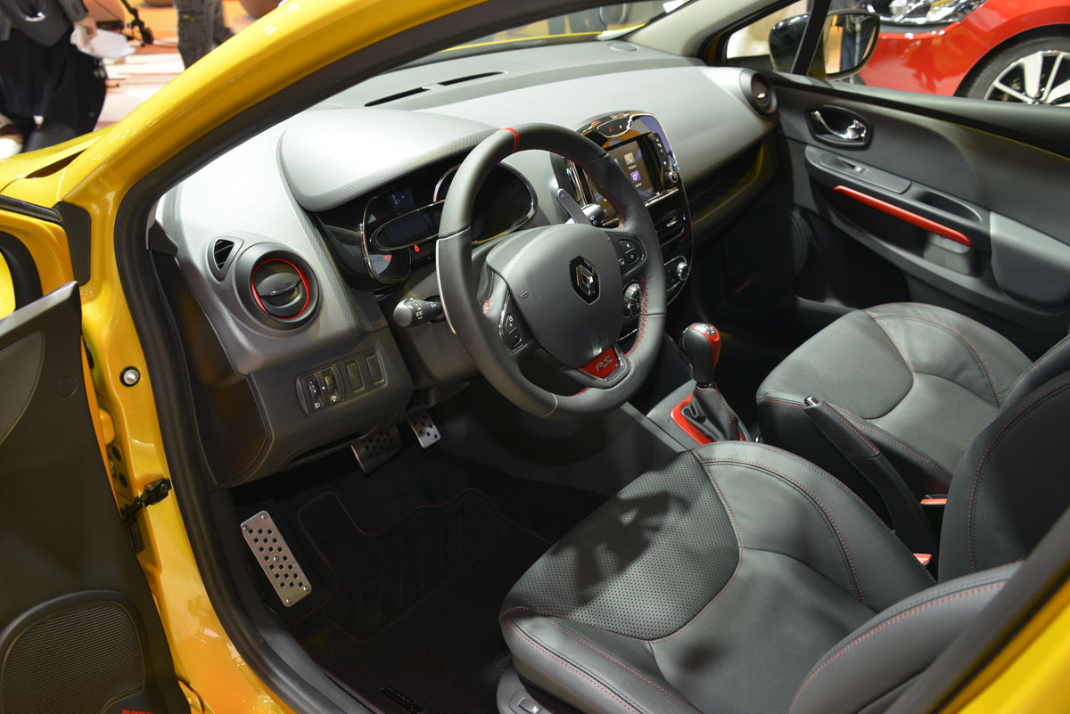 RenaultSport Clio 200 Turbo at the Paris motor show