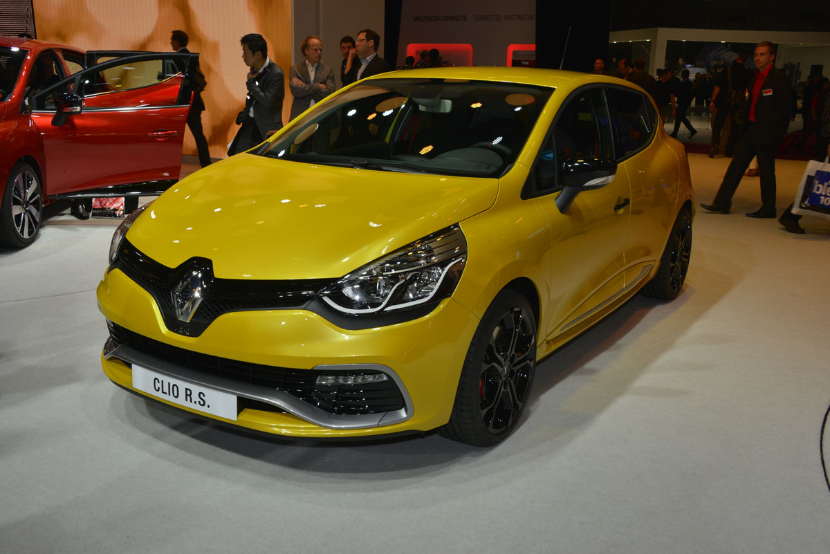 RenaultSport Clio 200 Turbo at the Paris motor show