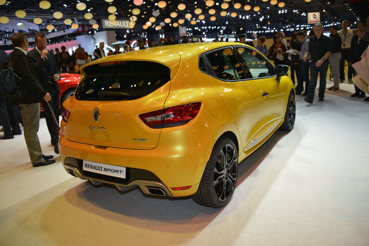 RenaultSport Clio 200 Turbo at the Paris motor show