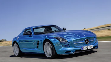 Mercedes SLS Electric Drive at the Paris motor show