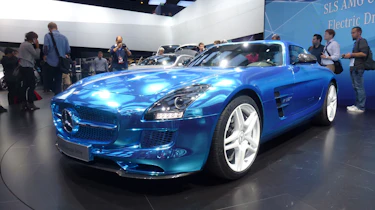 Mercedes SLS Electric Drive at the Paris motor show