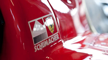 Michael Schumacher Ferrari Formula 1 car drive video