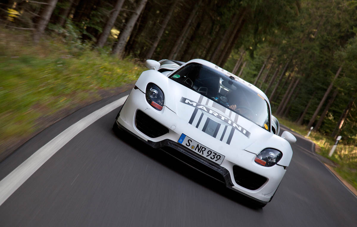 Porsche 918 Spyder Walter Rohrl