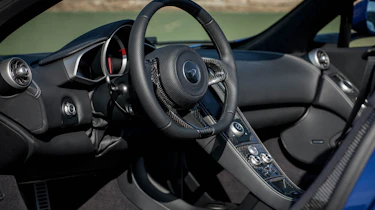 McLaren 12C Spider interior dashboard