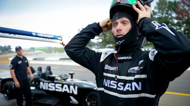 Nissan DeltaWing crash video