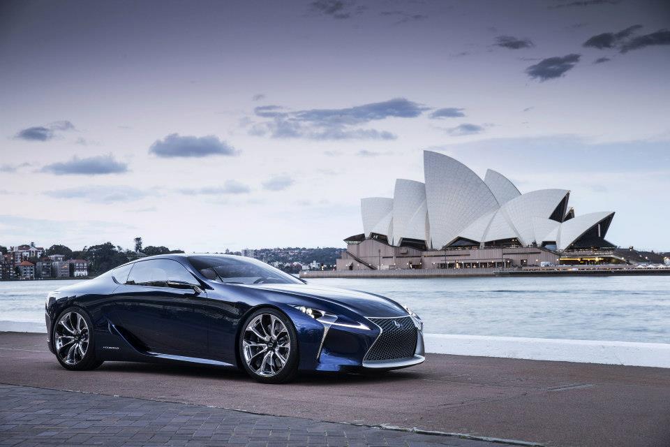 Lexus LF-LC revealed in Australia