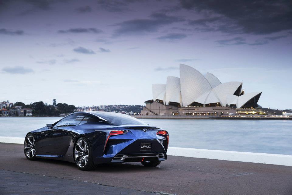 Lexus LF-LC revealed in Australia