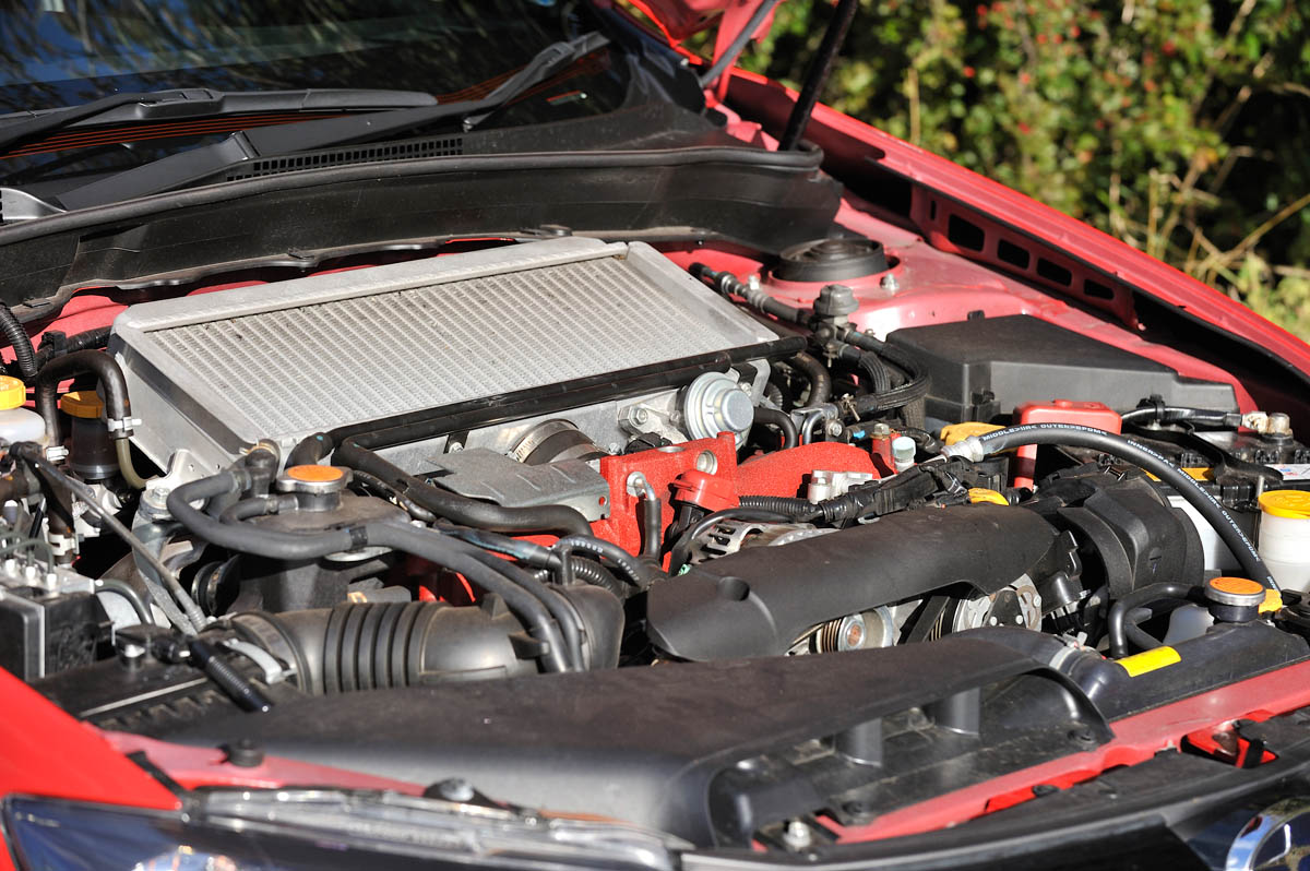 Subaru WRX STI 340R 2.5-litre boxer turbo engine