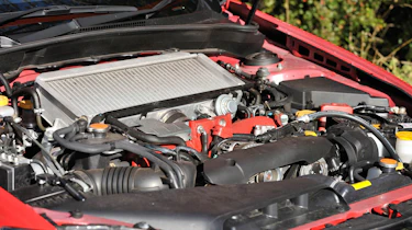 Subaru WRX STI 340R 2.5-litre boxer turbo engine