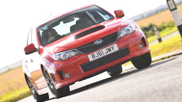 Subaru WRX STI 340R cornering