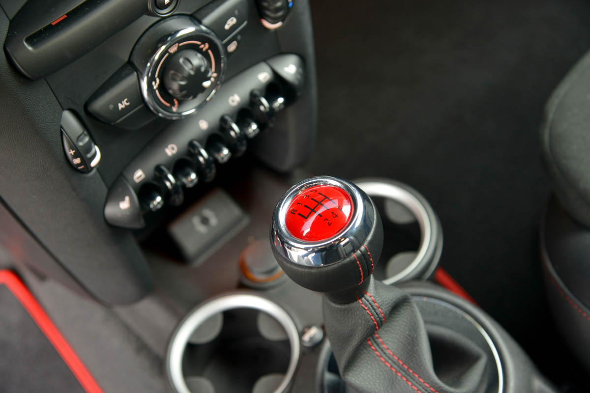 Mini John Cooper Works GP gearstick