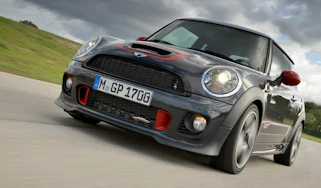 Mini John Cooper Works GP on track front