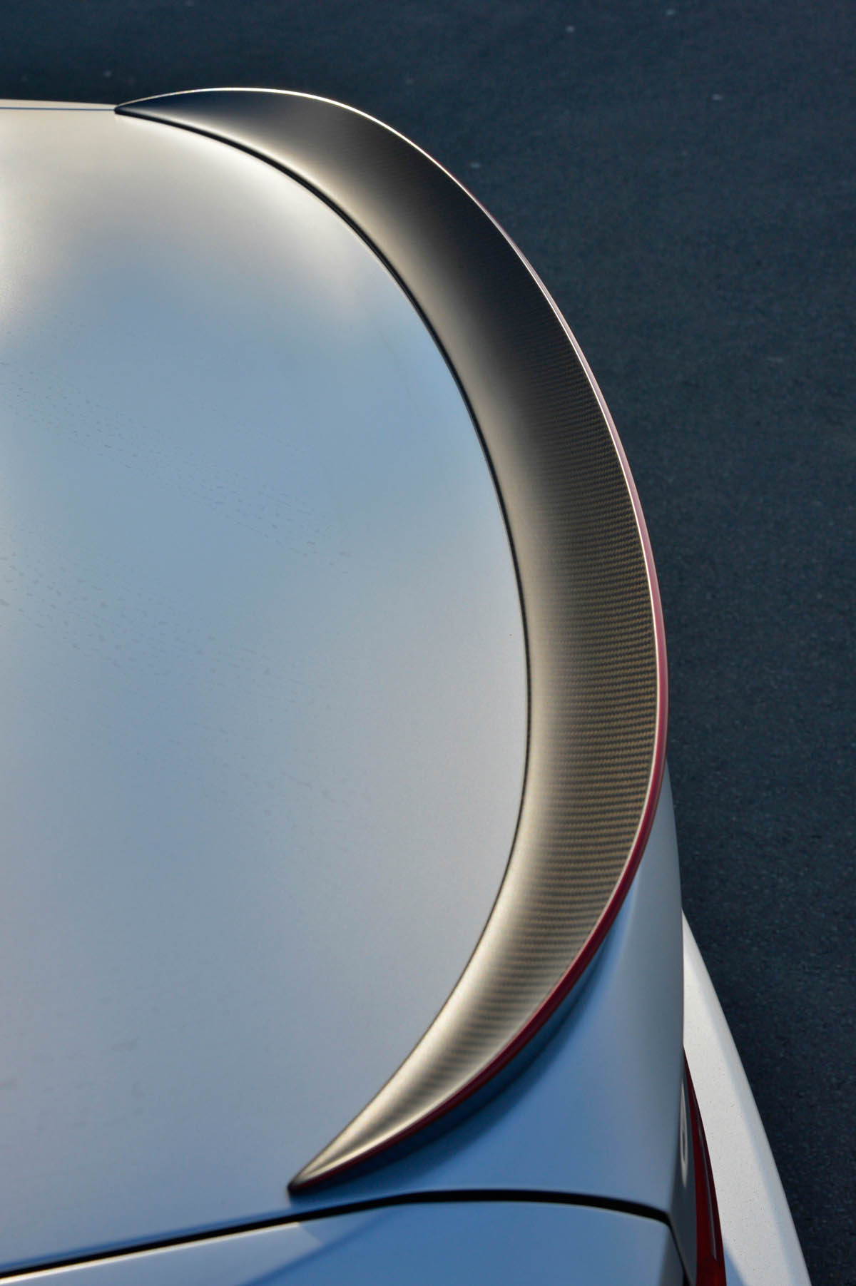 BMW M3 CRT saloon carbon spoiler