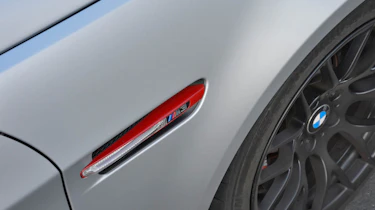 BMW M3 CRT saloon alloy wheel red detailing