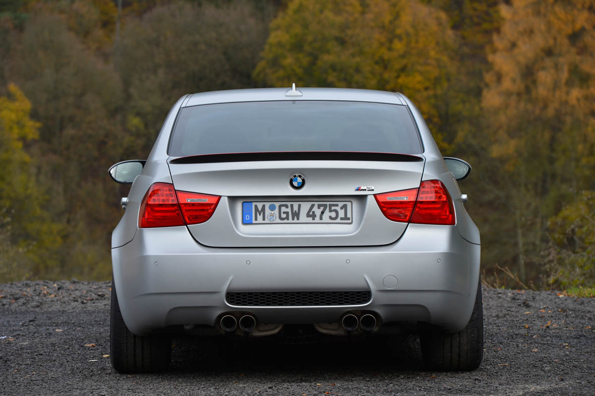 BMW M3 CRT saloon rear