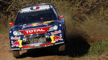 Sebastien Loeb Citroen DS3 rally car