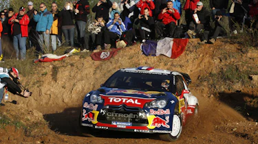 Sebastien Loeb Citroen DS3 rally car
