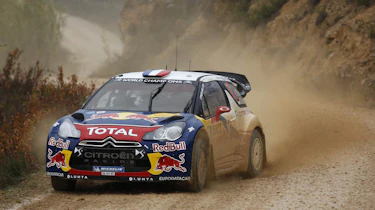 Sebastien Loeb Citroen DS3 rally car