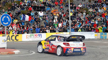 Sebastien Loeb Citroen DS3 rally car