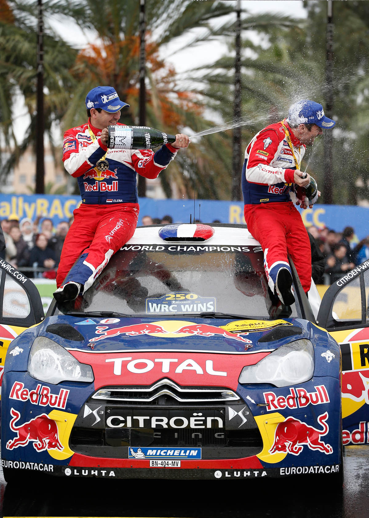 Sebastien Loeb Citroen DS3 rally car