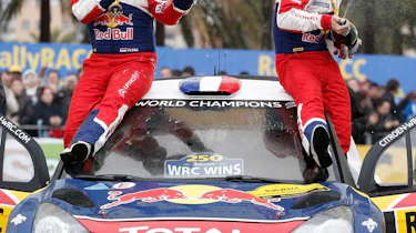 Sebastien Loeb Citroen DS3 rally car
