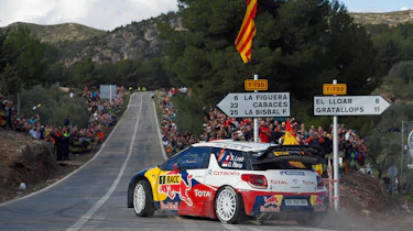 Sebastien Loeb Citroen DS3 rally car
