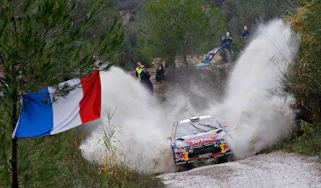 Sebastien Loeb Citroen DS3 rally car
