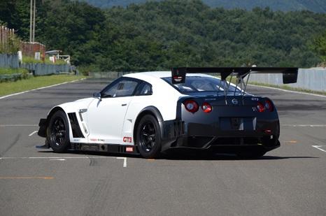 New Nissan GT-R GT3 racing car