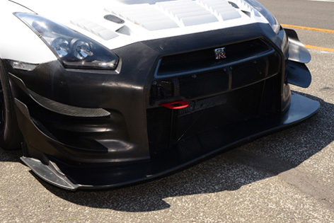 New Nissan GT-R GT3 racing car