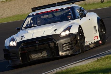 New Nissan GT-R GT3 racing car