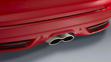 Ford Focus ST estate exhaust tail pipes