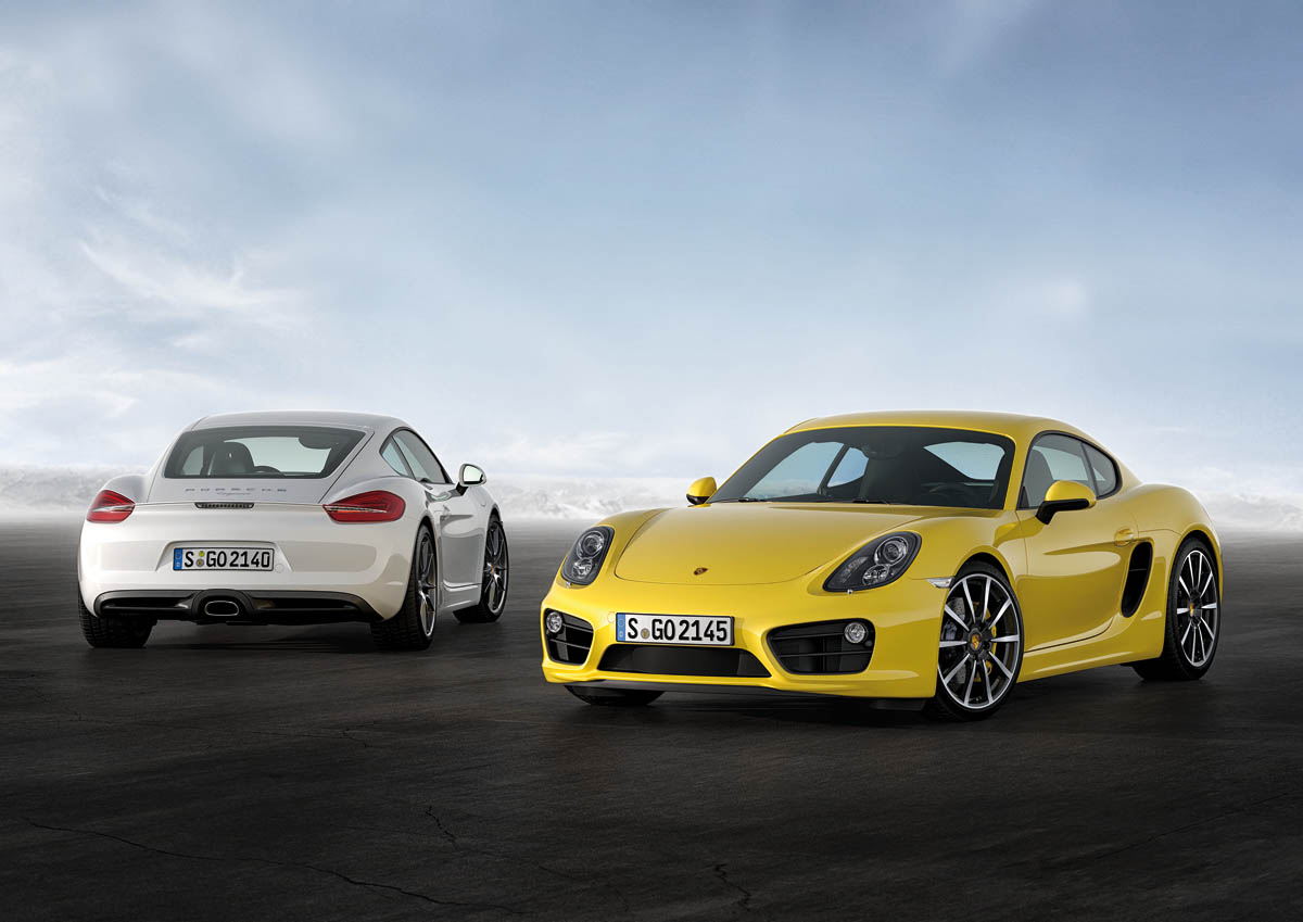 2013 Porsche Cayman and Cayman S
